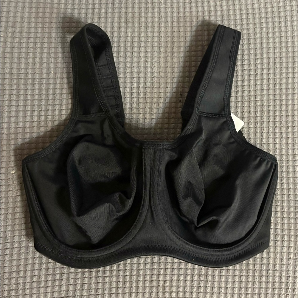 Wacoal Simone Sport Underwire Bra - Black (32DD) - Picture 3 of 6